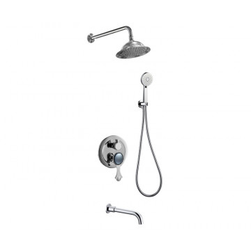 Душевая система Bronze de Luxe Yasmina NT800/B03 хром