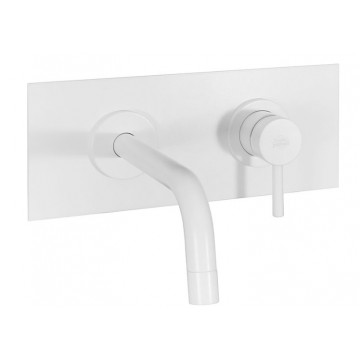 Смеситель для раковины Paffoni Light LIG106BO 293238 белый матовый