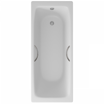 Ванна чугунная DELICE BIOVE 170x75 (DLR220509R) с ручками
