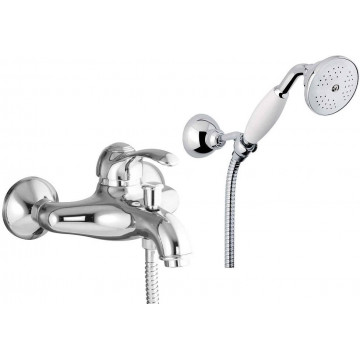 Смеситель для ванны Webert Aurora AU850101015 хром