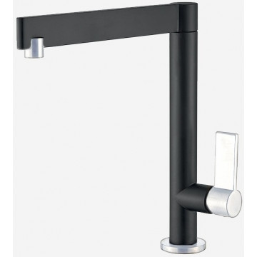 Смеситель для раковины Webert Spirit SO920302564 черный/хром