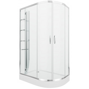 Душевой уголок Grossman Classic GR-9120L 120x80 хром/прозрачное