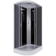 Душевая кабина правый угол Niagara Classic NG-3512-14R 80х120 хром/тонированное