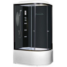 Душевая кабина Niagara Ultra NG-214-01LN 80х120 черный/тонированное