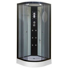 Душевая кабина Niagara Ultra NG-1901-01 90х90 черный/тонированное