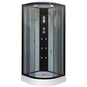 Душевая кабина Niagara Ultra NG-1902-01 100х100 черный/тонированное