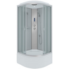Душевая кабина Niagara Classic NG-2307-14P 80x80 с радио хром/матовое