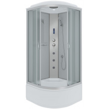 Душевая кабина Niagara Classic NG-2307-14F 80x80 с гидромассажем хром/матовое