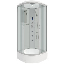 Душевая кабина Niagara Classic NG-3301-14F 90x90 с гидромассажем хром/матовое