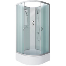 Душевая кабина Niagara Classic NG-3302-14BK 100x100 хром/матовое
