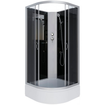 Душевая кабина Niagara Classic NG-3501-14BK 90x90 хром/тонированное