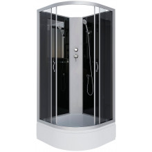 Душевая кабина Niagara Classic NG-3502-14BK 100x100 хром/тонированное