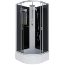 Душевая кабина Niagara Classic NG-3502-14BKT 100x100 хром/тонированное