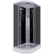 Душевая кабина Niagara Classic NG-3512-14RF 120x80 с гидромассажем хром/тонированное