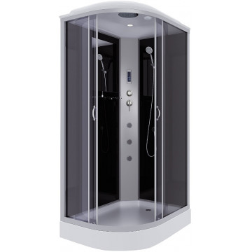 Душевая кабина Niagara Classic NG-3512-14RF 120x80 с гидромассажем хром/тонированное