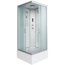 Душевая кабина Niagara Classic NG-1108-14P 90x90 с радио хром/матовое