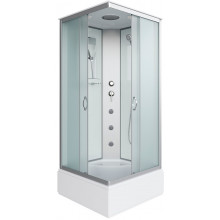 Душевая кабина Niagara Classic NG-1108-14G 90x90 с гидромассажем хром/матовое