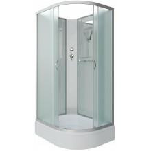 Душевая кабина Niagara Classic NG-33184-14LBK 110x80 хром/матовое