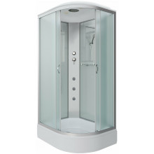 Душевая кабина Niagara Classic NG-33184-14LG 110x80 с гидромассажем хром/матовое