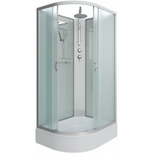 Душевая кабина Niagara Classic NG-33184-14RBKT 110x80 хром/матовое