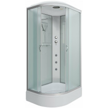Душевая кабина Niagara Classic NG-33184-14RG 110x80 с гидромассажем хром/матовое