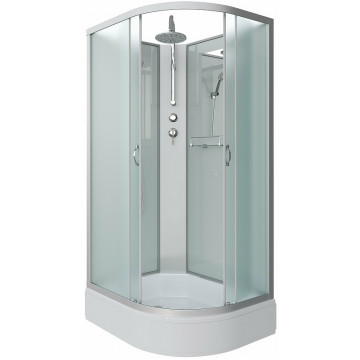 Душевая кабина Niagara Classic NG-33194-14LBKT 110x90 хром/матовое