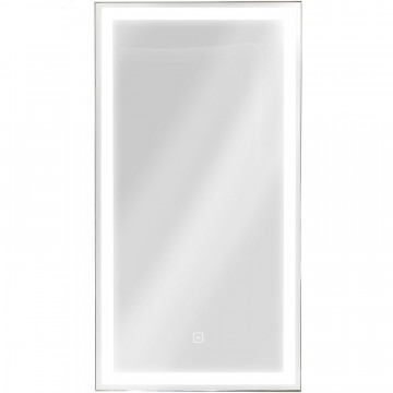 Зеркало-шкаф Континент Mirror Box Black LED МВК054 R 35х65 см черный с подсветкой