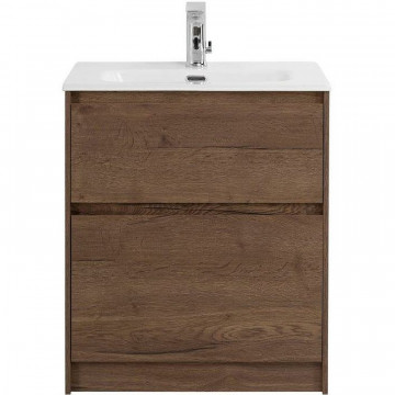 Тумба под раковину напольная BelBagno Kraft KRAFT39-700/390-2C-PIA-RT Rovere Tabacco