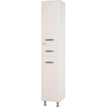 Шкаф-пенал Bellezza Балтика 35 L 5710 с бельевой корзиной бежевый