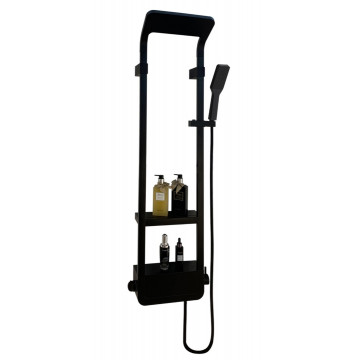 Душевая панель Cerutti SPA Maiella B CT8985 черный глянцевый