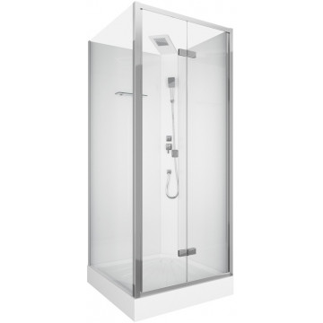Душевая кабина Cerutti SPA Bella 901T 90x90 хром/прозрачное