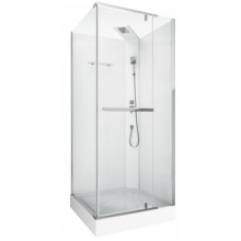 Душевая кабина Cerutti SPA Mimi 901T 90x90 хром/прозрачное