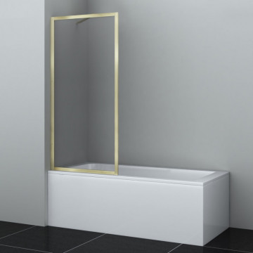 Стеклянная шторка на ванну Wasserkraft WasserSchutzz Abens 20W01-80 BG Fixed