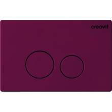 Клавиша смыва Creavit Terra GP9002.08 берри матовый