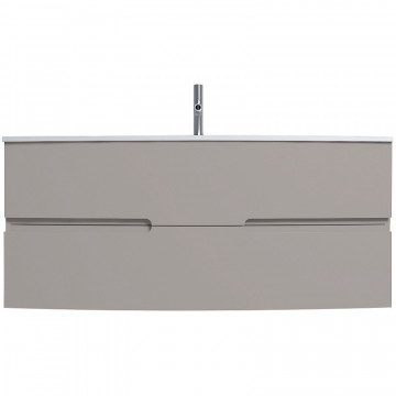 Тумба с раковиной Jacob Delafon Nona EB1890RU-N21/EB1886RU-DE4 120 глянцевый серый титан