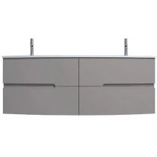 Тумба с раковиной Jacob Delafon Nona EB1891RU-N21/EB1883RU-00 140 глянцевый серый титан