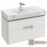 Тумба с раковиной Jacob Delafon Reve EB1135-R-G72/E4803-00 80 белая глина блестящая