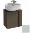 Тумба с раковиной Jacob Delafon Nouvelle Vague EB3045G-M50/EGK112-00 45L голубой шторм матовый