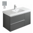 Тумба с раковиной Jacob Delafon Odeon Up EB891-N26 105 серый бетон