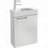 Тумба с раковиной Jacob Delafon Odeon Rive Gauche EB2581D-R9-N18/EGO112-56-00 50R белый/ручки черные