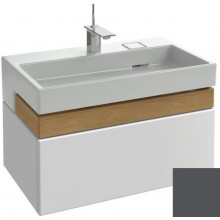 Тумба с раковиной Jacob Delafon Terrace EB1186-442/EXD112-00 80 серый антрацит