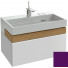 Тумба с раковиной Jacob Delafon Terrace EB1186-F26/EXD112-00 80 сливовый лак
