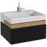 Тумба с раковиной Jacob Delafon Terrace EB1186-M61/EXD112-00 80 мягкий черный