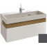 Тумба с раковиной Jacob Delafon Terrace EB1187-M50-M50/EXC112-00 100 голубой шторм матовый