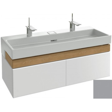 Тумба с раковиной Jacob Delafon Terrace EB1188-G1G/EXB9112-00 120 пепельный блестящий