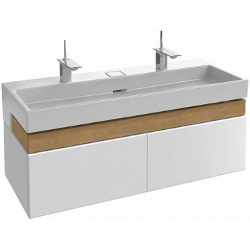 Тумба с раковиной Jacob Delafon Terrace EB1188-M49-M49/EXB9112-00 120 белый матовый