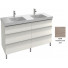 Тумба с раковиной Jacob Delafon Odeon Up EB996-E10/E4779-00 140 квебекский дуб