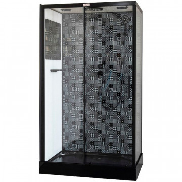 Душевая кабина Esbano ESB-1280СKR черный