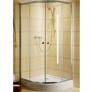 Душевой уголок Radaway Classiс 30011-04-05 80х80 белый/тонированное