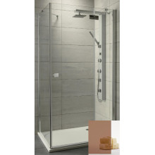 Душевой уголок Radaway Almatea KDJ 32148-01-08NR 90х80 хром/коричневое
